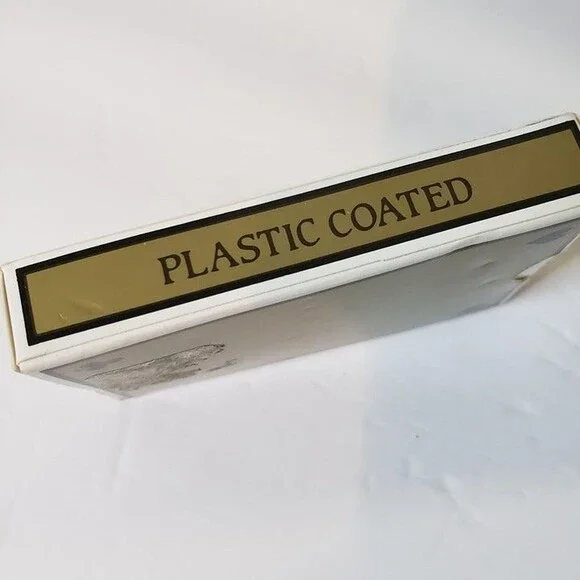 Vintage Advertising Gemaco Bridge Mayfield Dairy Farms Yellow Playing Cards - Picture 2 of 7